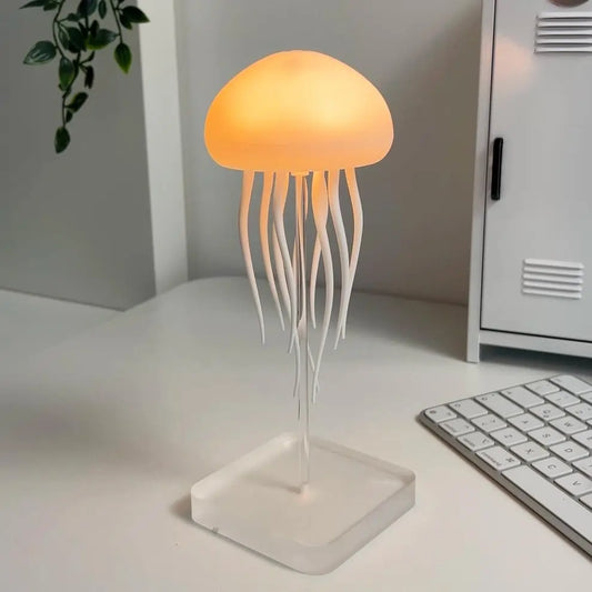 Jellyfish LED Night Light for Kids – 7-Color Changing Baby Room Lamp with Hanging & Base | Nursery Décor, Aesthetic Ocean-Themed Gift for Boys & Girls